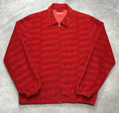 Supreme Debossed Logo Corduroy Jacket | eBay
