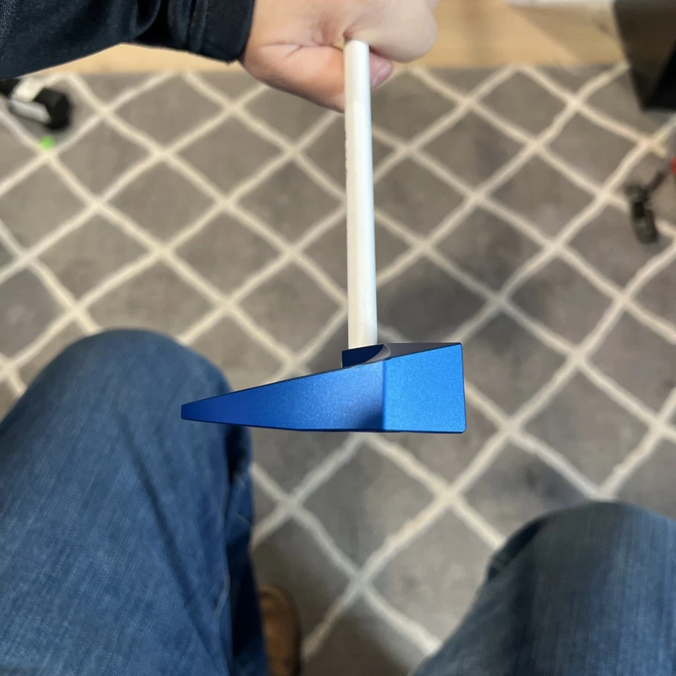 LAB Golf personalizado azul OZ.1i 38" putter engranajes eje sin costuras SuperStroke Armlock Foto 3 de 4