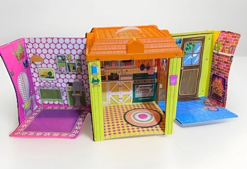 Mattel Barbie Country Living Home Vintage 1973 8662 Tri-Fold Playset ONLY Read