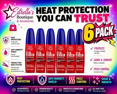 Bed Head TIGI Some Like It Hot Heat Protection Spray 3.38 OZ [6 PACK]