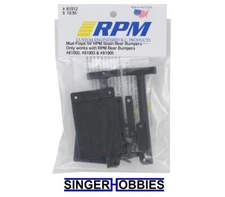 RPM RPM81012 Mud Flaps Traxxas Slash (RPM Bumpers only) NEW IN PACKAGE HH