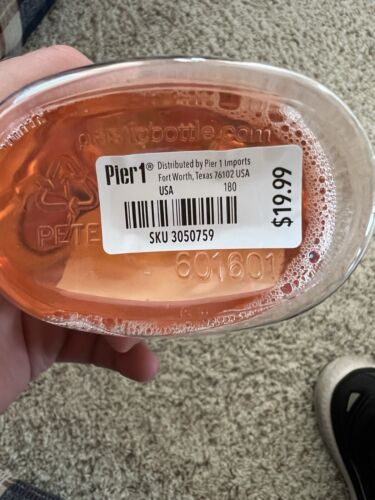 Brand New Never Opened PIER 1 Imports Ginger Peach Reed Diffuser Oil 16 Fl Oz - Picture 3 of 3