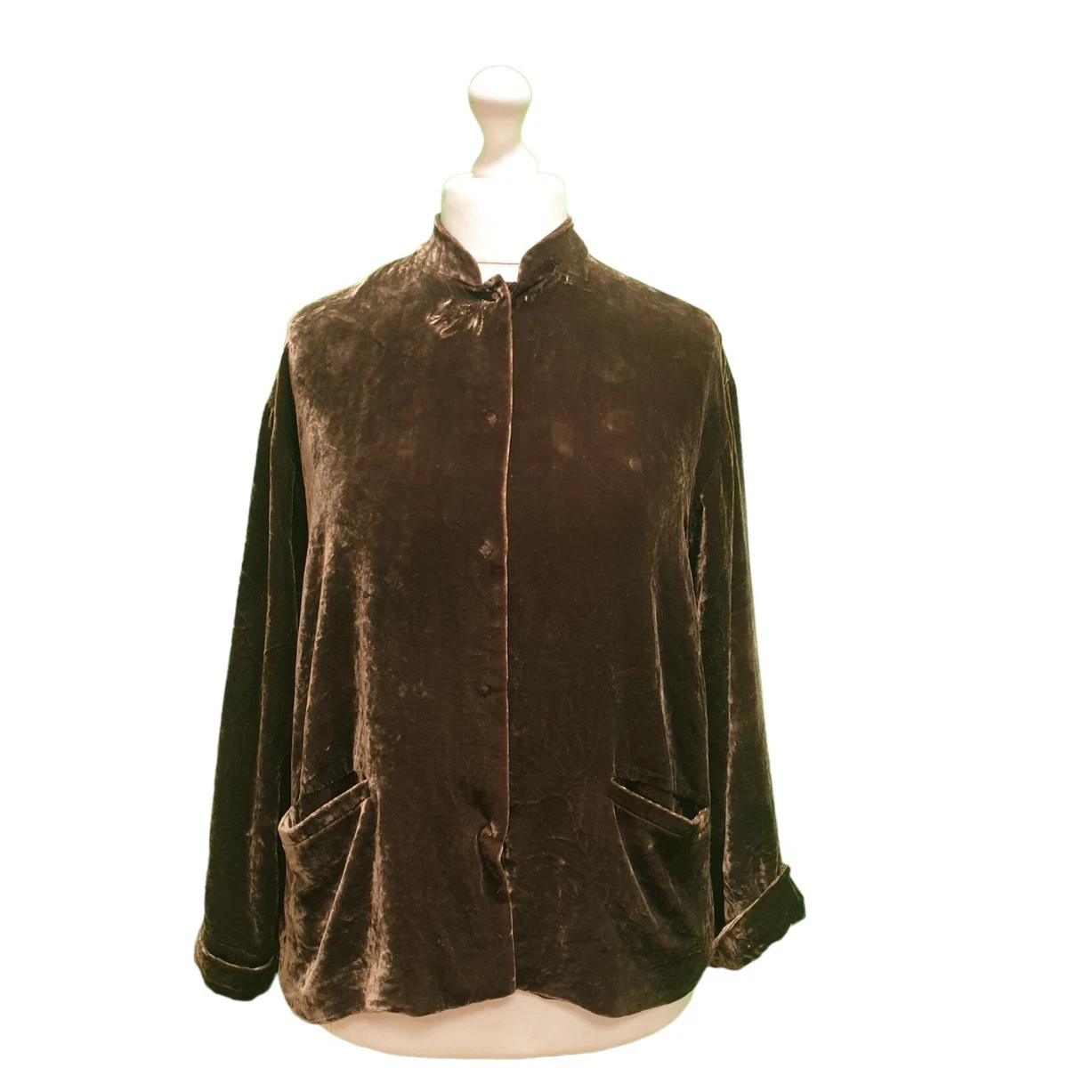 Jaeger velvet jacket clearance