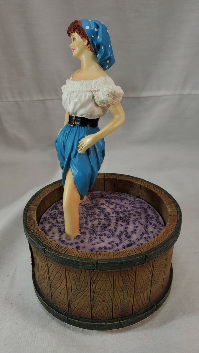 希少1点物【LGB・ Le Grand Bleu】アンティークオーナメントラック I Love Lucy Grape Stomping Music Box Limited Edition By Dave