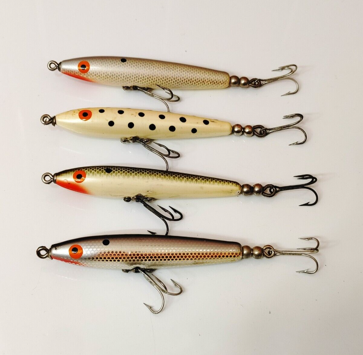 4) Vintage Bomber Sticks Top Water Wood Fishing Lures Lot of 4 | eBay 4) Vintage Bomber Sticks Top Water Wood Fishing Lures Lot of 4 | eBay