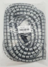 Alex Tech 25ft Easy Wrap Cable Sleeve 3/4" Black / Gray