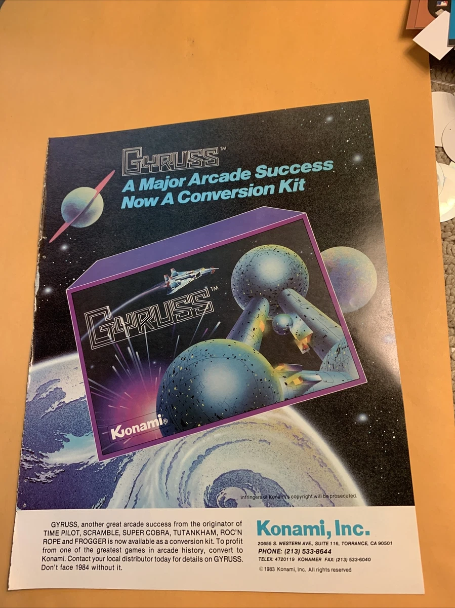 1984 Collectible Arcade Gaming Merchandise & Memorabilia for sale