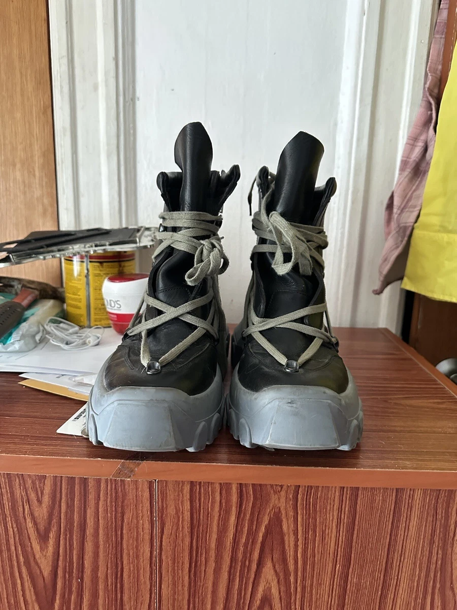 Rick owens hiking boots sale