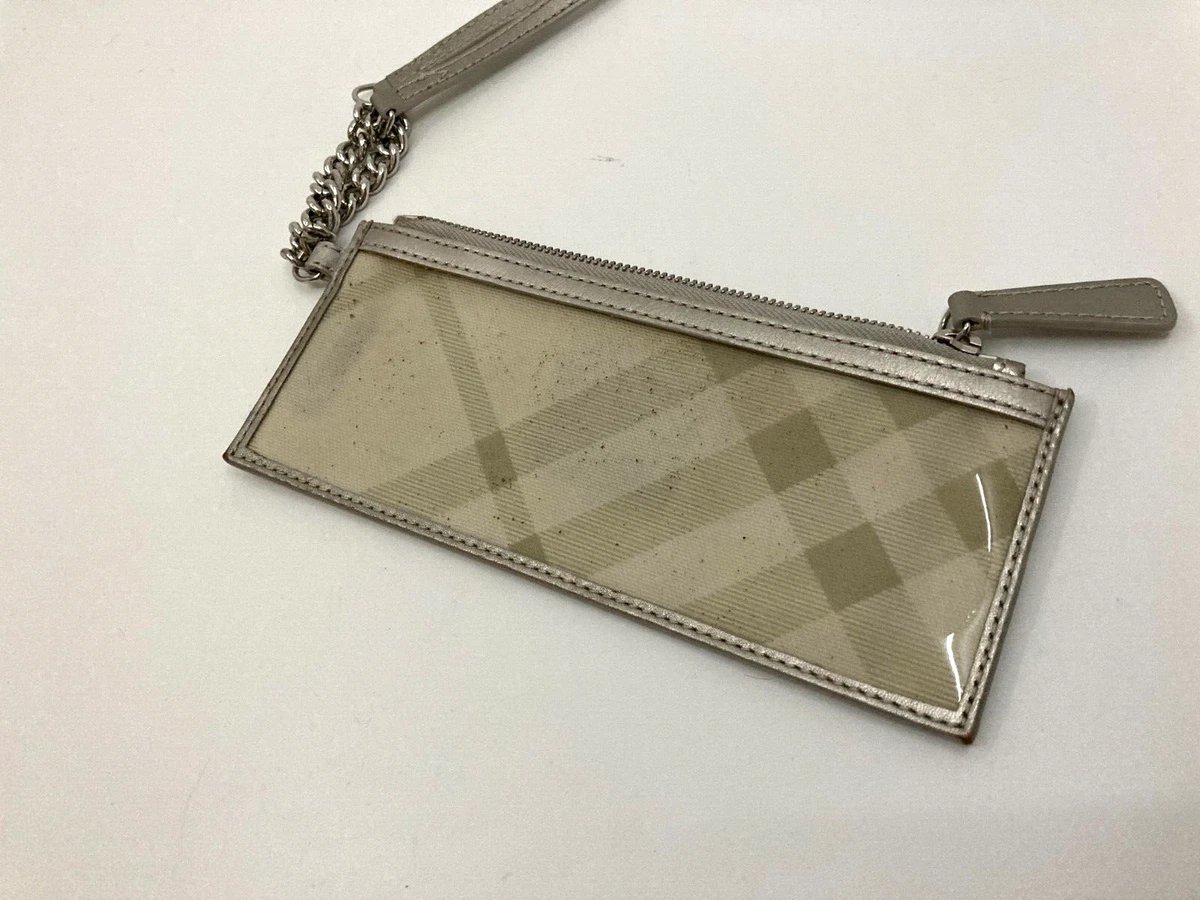 Burberry store wristlet pouch
