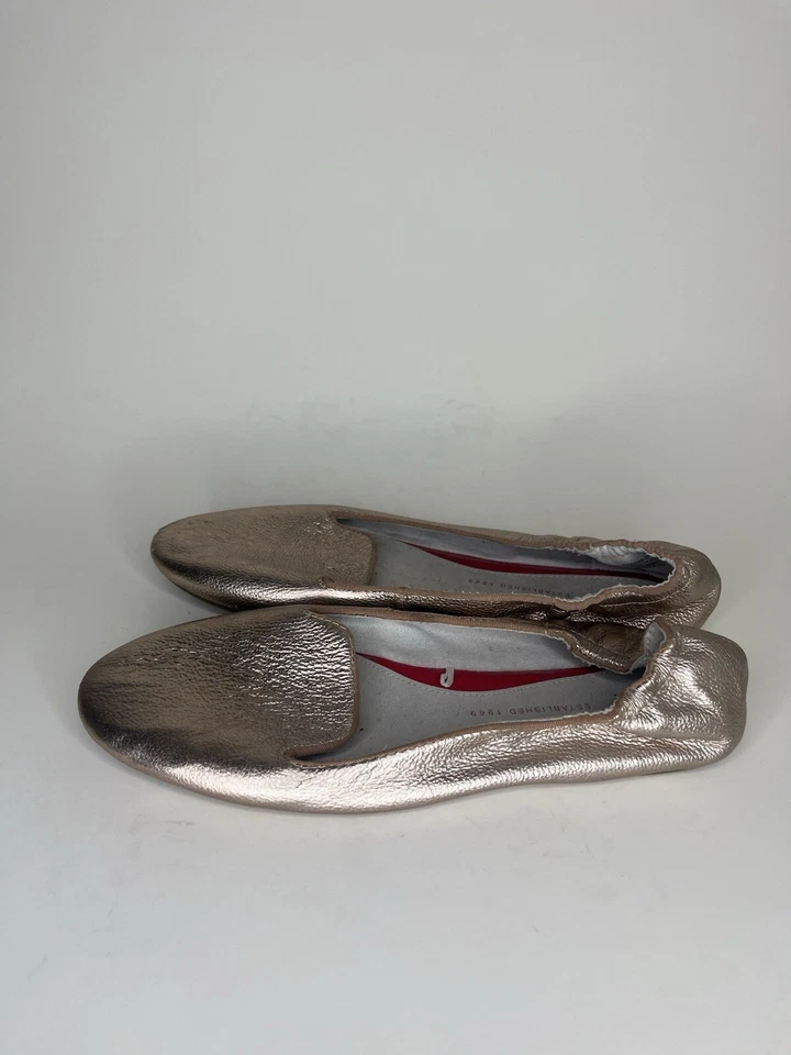Gap Ballet Flats Shoes Women Size 40 US 9 Rose Gold Leather - Image 3 of 4