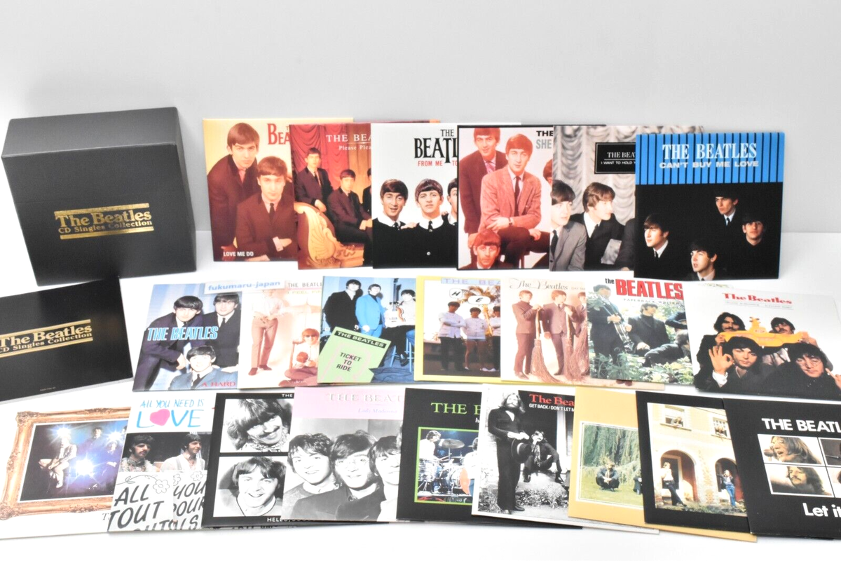 The Beatles CD Singles Collection Box CD 22 Discs Japan The Beatles CD Singles Collection Box CD 22 Discs Japan