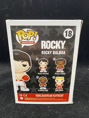 Funko POP! ロッキーROCKY BALBOA 18 Amazon.com: Funko Rocky 45th Anniversary - Rocky Balboa Pop