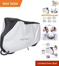 Bike Cover Waterproof Outdoor Nylon Heavy Duty with Lock Holes  Bag