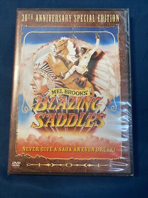 BLAZING SADDLES New Sealed DVD 30th Anniversary Special Edition Mel Brooks