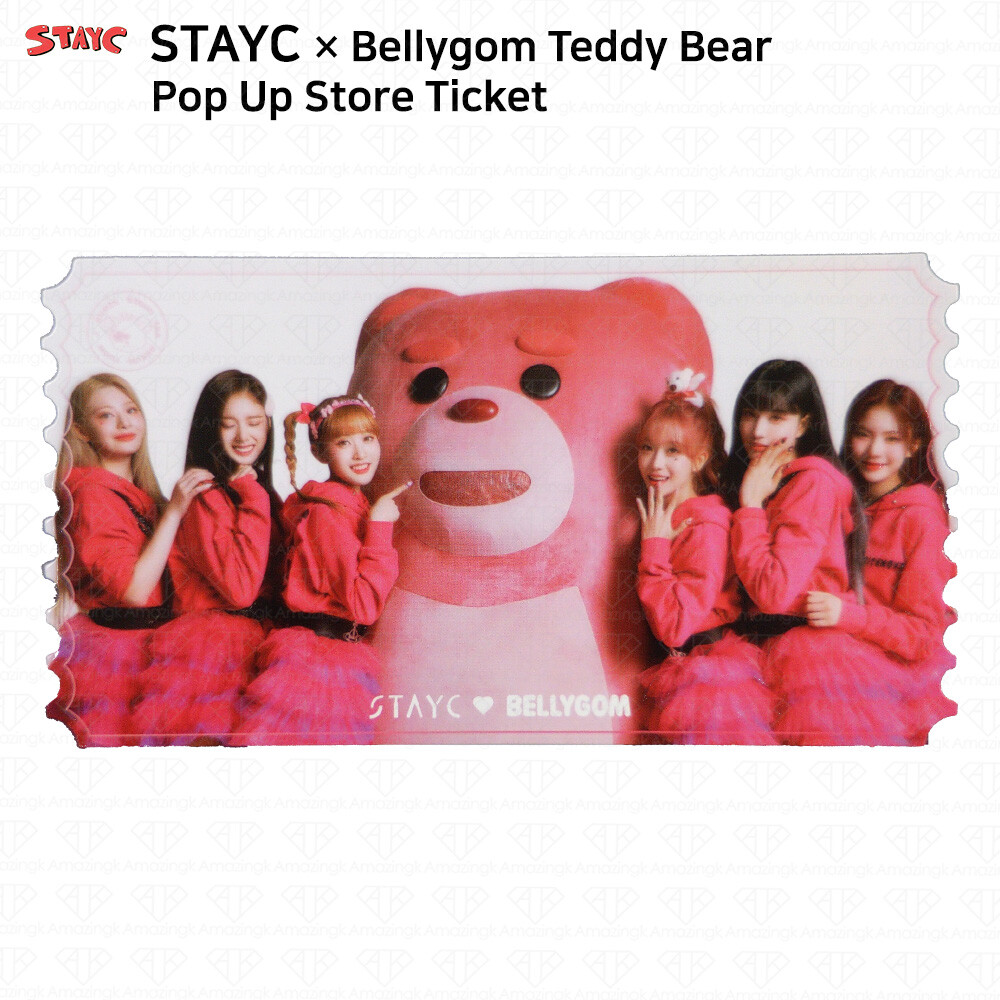 STAYC Teddy Bear ショーケース POPUP ランダムトレカ STAYC Teddy Bear ショーケース POPUP ランダムトレカ
