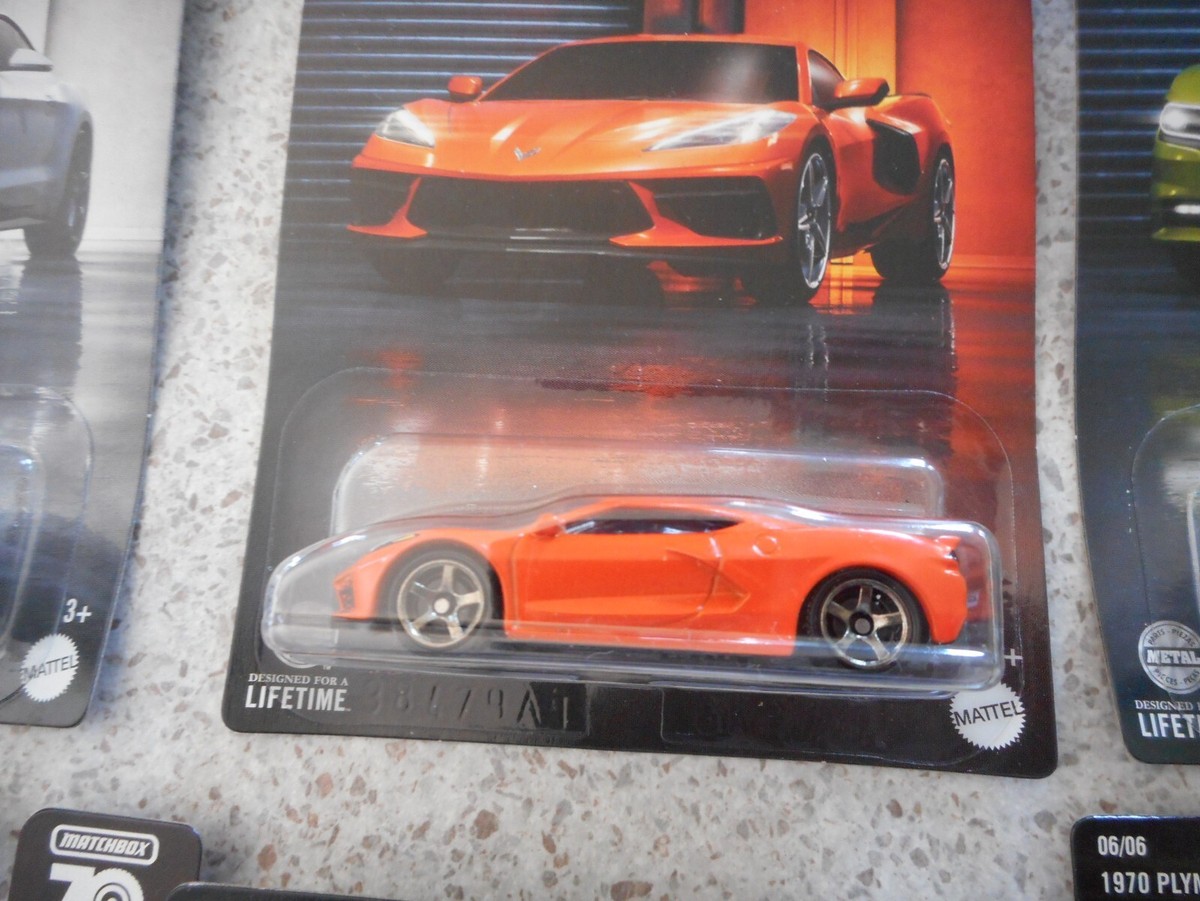 MATCHBOX THEMED SET GGF12 MATCHBOX MUSCLE SET INC DODGE CORVETTE