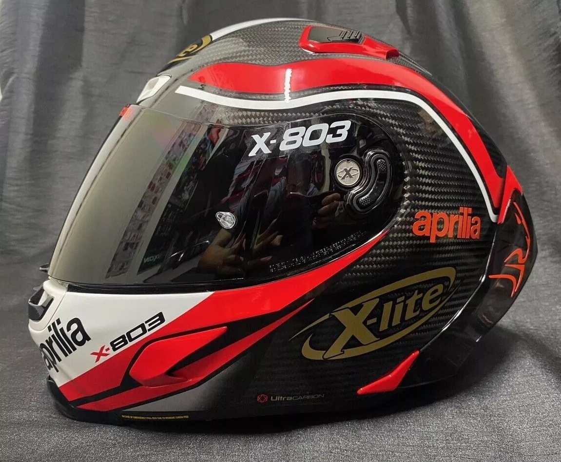 SALE X-Lite X803RS 50th Anniv FREE DARK Visor APRILIA STICKERS
