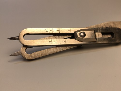 Alter Reduktionszirkel / Proportionalzirkel