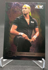 2022 Upper Deck SkyBox Metal Universe AEW #87 Isiah Kassidy wrestling card