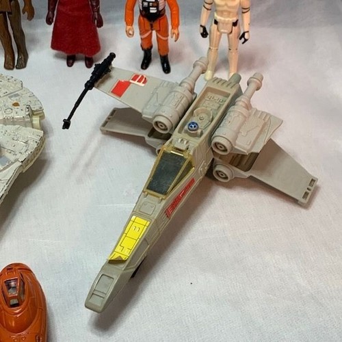 Vintage 70'S 80'S Star Wars Figures Diecast Lot of 12 Luke Chewbacca Leia - Picture 20 of 24