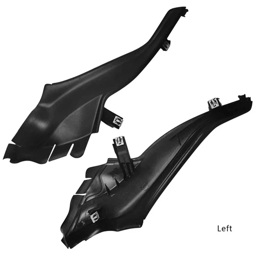 Set of 2 Left & Right Black Cowl Side Trim Panel for 2014-2018 Jeep Cherokee - Picture 7 of 8