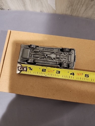 Vintage 1984 Avon Pewter Car 1:32 Collectibles "1957 CHRYSLER 300C" - Picture 8 of 8