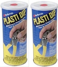 Plasti Dip 11601-6 14.5 oz RED HD Liquid Rubber Tool Handle Grip Coating - 2 PK