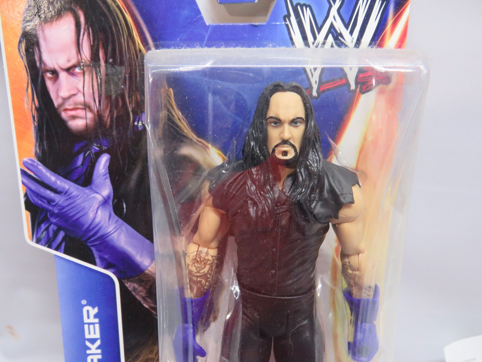 WWE Mattel Undertaker Summer Slam Heritage Series Purple Gloves Basic