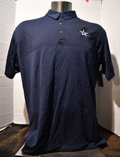Dallas Cowboys Nike on field Polo Shirt Mens Sz XL NFL Football Dri-Fit Navy
