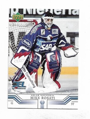 2001-02 Upper Deck DEL - Mike Rosati - Adler Mannheim #176