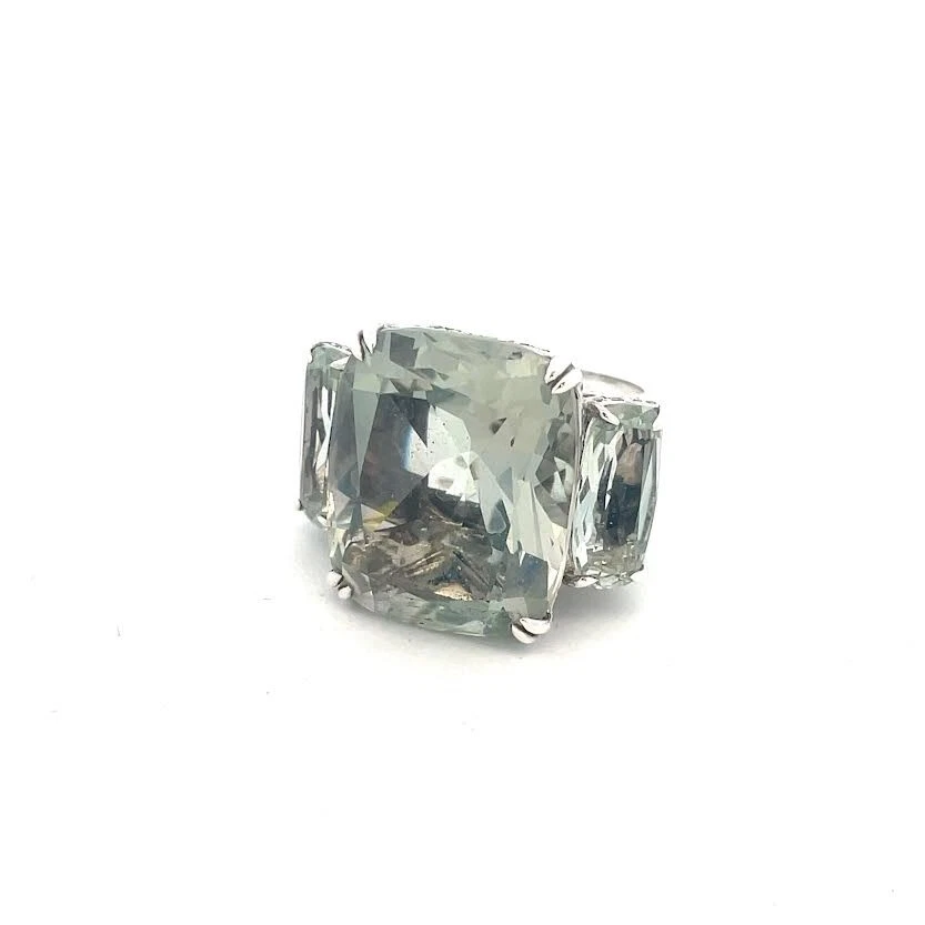 Anillo grande John Hardy colección de puntos de piedras preciosas de plata de ley Foto 3 de 4