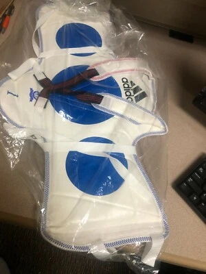 WTF Adidas Originals TAEKWONDO BODY PROTECTOR 1 Size: XS Padded Chest Guard