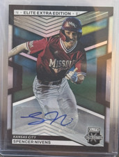 2023 Panini Elite Extra Edition - Spencer Nivens #54 Signatures (AU, RC)