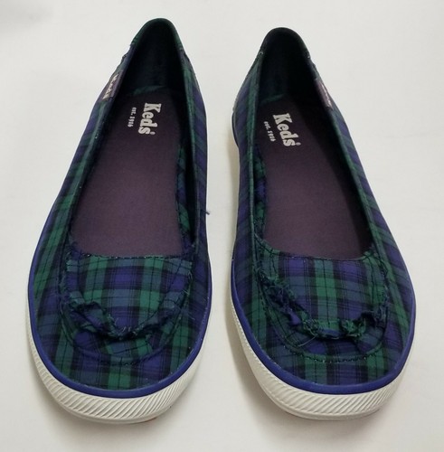 Keds Women Quad Black Watch Plaid Shoes WF22433 | eBay