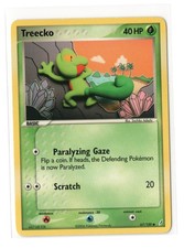 Pokémon TCG Treecko Regular Common - EX Crystal Guardians 67/100 - on eBay