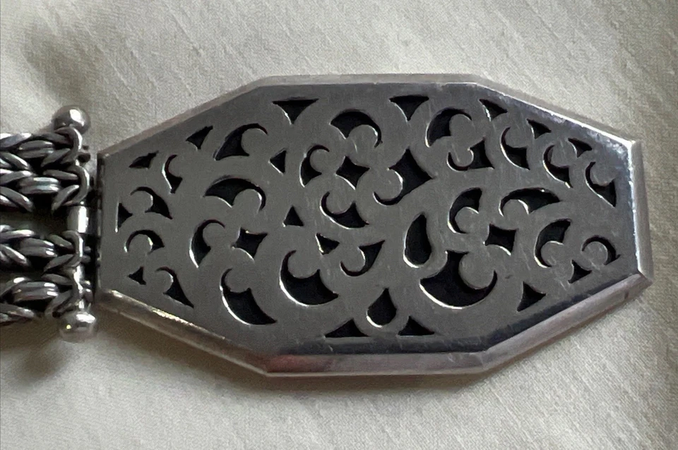 Colar de esterlina raro Lois Hill - Imagem 2 de 4