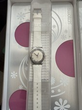 Swatch Irony ladies quartz watch in a stainless-steel case, Swiss made
