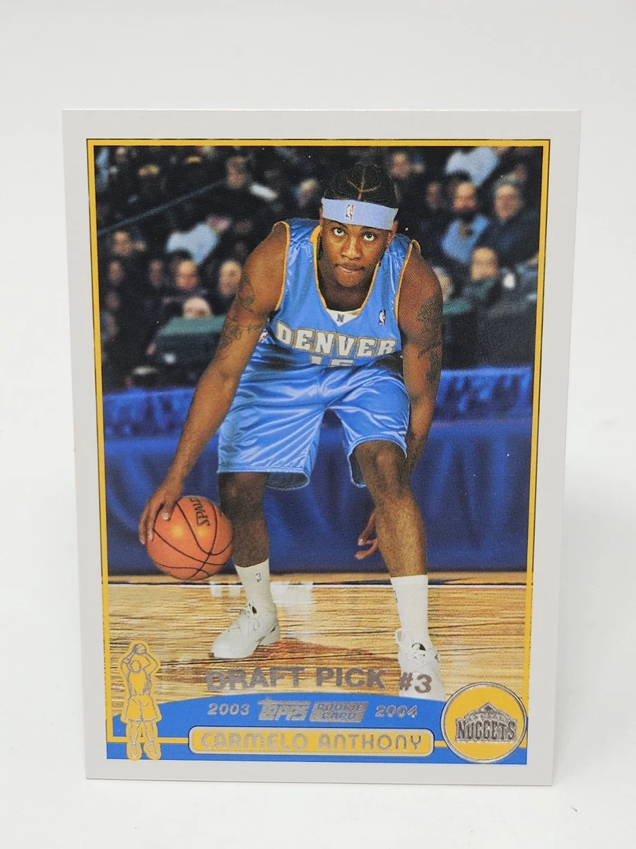 Topps Carmelo Anthony Basketball Rookie Sports Trading Cards
