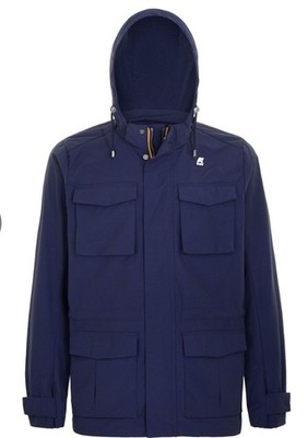 K-way Field Jacket - Frühling Sommer - Ghislain Nylon Canvas - Gr. L - XL