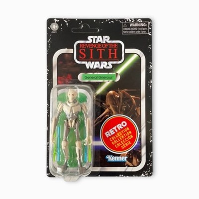 STAR WARS Kenner Retro Collection Revenge Of the Sith General Grievous Figur