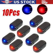 Car Alarm Warning Solar Flash LED Light Fake Security System Anti-theft Signa