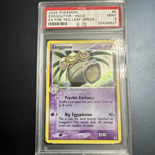 Exeggutor graded PSA 9 for sale on eBay