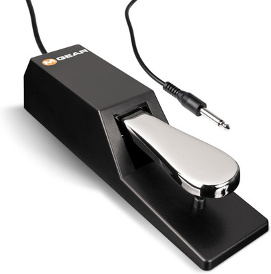 M-Audio XAV-SP-2 M-AUDIO Piano Sustain-Fußpedal, Schwarz