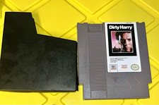 Mindscape Dirty Harry Nintendo NES Game Cartridge w/ Dust Sleeve NTSC-U/C 1990(K