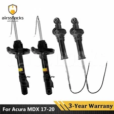 4x Front Rear Shock Absorbers Electric For Acura MDX 17-20 06521TRX305 w/Active