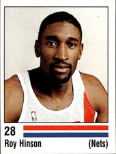 1989 89 # 28 New Jersey Nets Roy Hinson NBA Basketball Sandwiches Figure