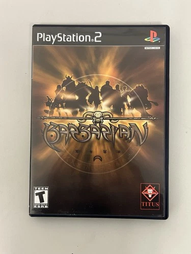 Barbarian Game for  Playstation 2 PS2 CIB Complete TESTED Excellent Condition