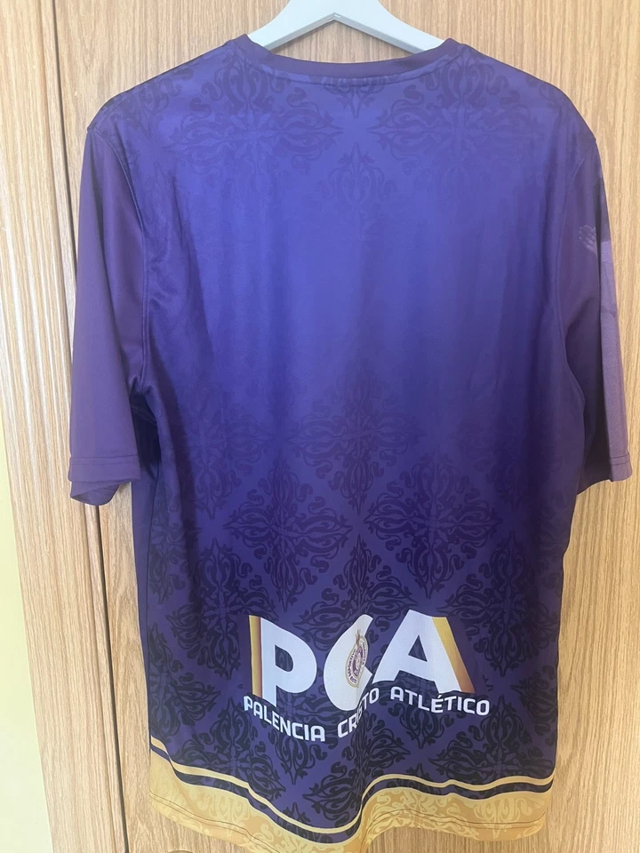 CAMISETA EQUIPO DE FÚTBOL PALENCIA CRISTO ATLETICO. MUY DIFÍCL DE ENCONTRAR - Imagen 3 de 3