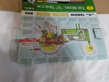 ERTL 1/16 JOHN DEERE MODEL G TRACTOR PRECISION KEY #2 EMPTY BOX 15307