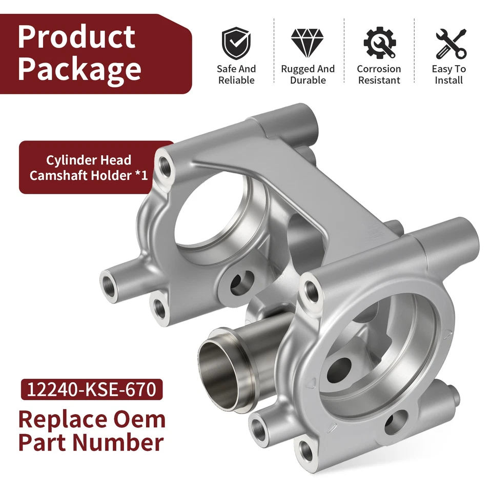 2007-2009 2012-2024 FOR HONDA CRF150R CYLINDER HEAD CAM HOLDER 12240-KSE-670 NEW - Image 4 of 4